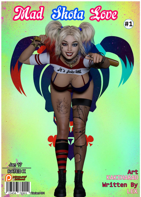 Harley Quinn Mad Shota Kingcomix