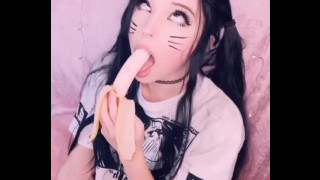 Belle Delphine Banana Snapchat Nudes and tape
