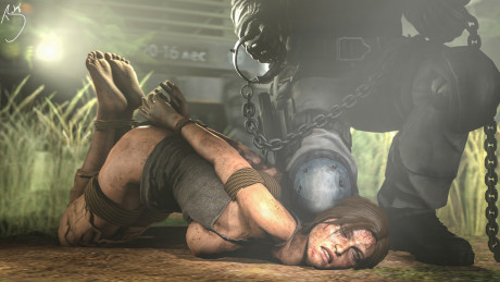 Lara Croft Captured And Snuffed Com