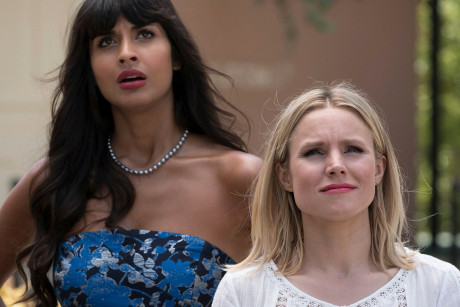Jameela Jamil Addresses Sexual Tension With Kristen Bell In Good
