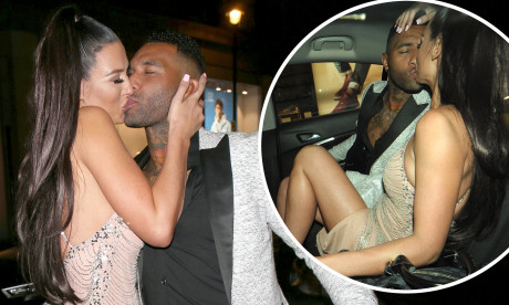 Celebs Go Dating S Jermaine Pennant And Alice Goodwin Put On Steamy Display At The Wrap Party Mail