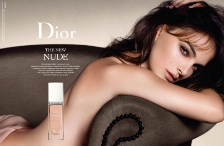 Natalie Portman Goes Nude For Dior