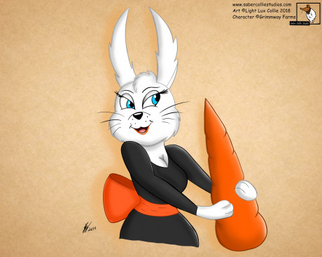Bunny Luv Mascot