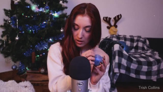 Trish Collins Winter-themed ASMR JOI sex tape
