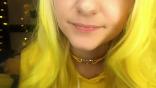 AftynRose ASMR Bananya Kittycat eating Bananas August film
