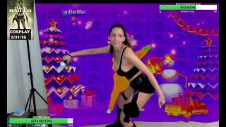 Katvandermeer Twitch Streamer big Milkers Shaking Dance Clip
