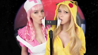 ASMR MOOD Nurse Joy &amp; Pikachu Exclusive Patreon movie
