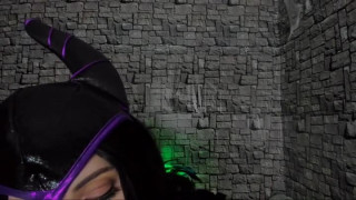 Amouranth Maleficent ASMR Patreon film
